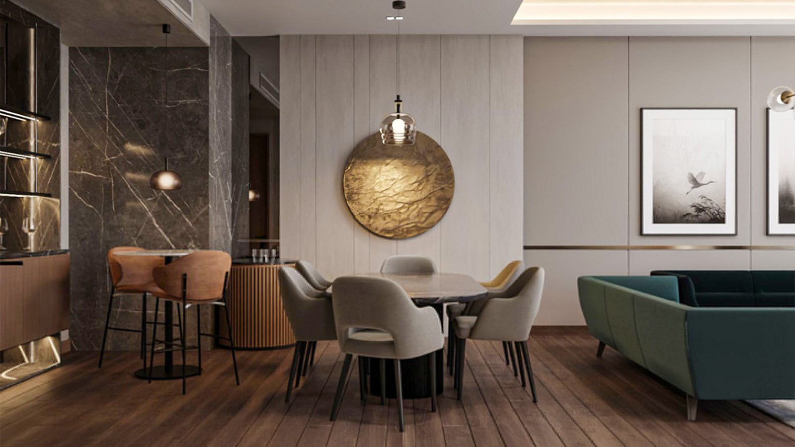 One Bed Residential Suite - Interior